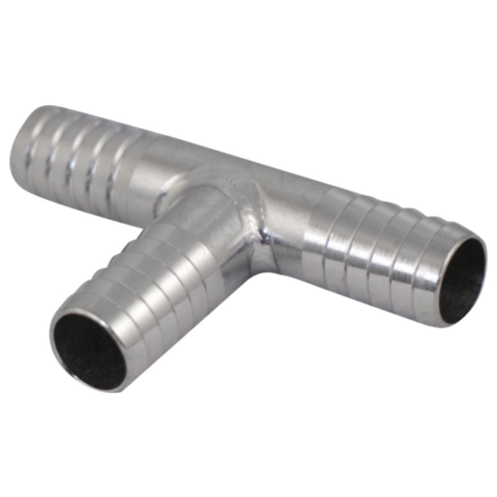 Komos Stainless Steel Tee 3/8 " Barbs