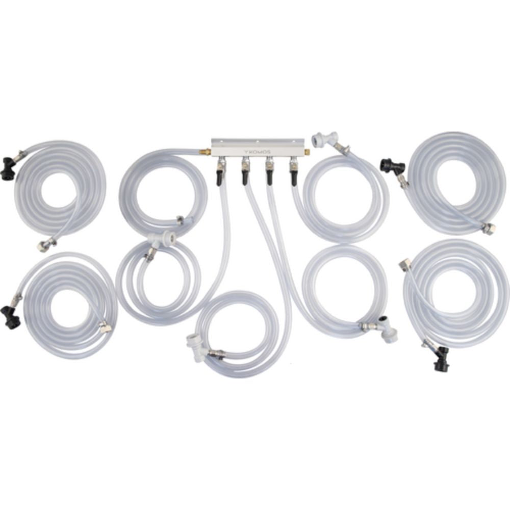 Komos Jockey Box Connection Kit - Ball Lock (4 Tap)