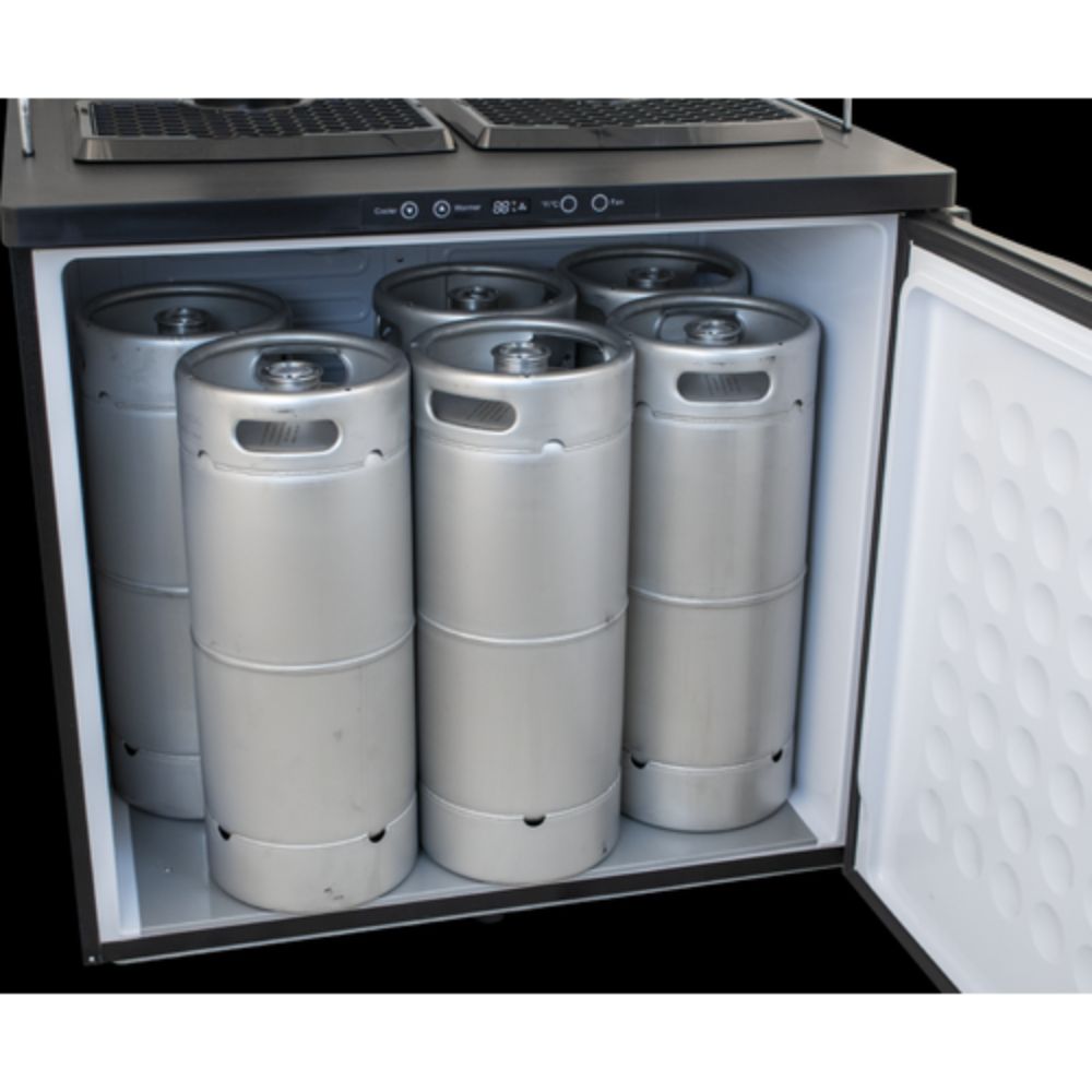 Komos 35-2/5" Double-Wide Freestanding Kegerator