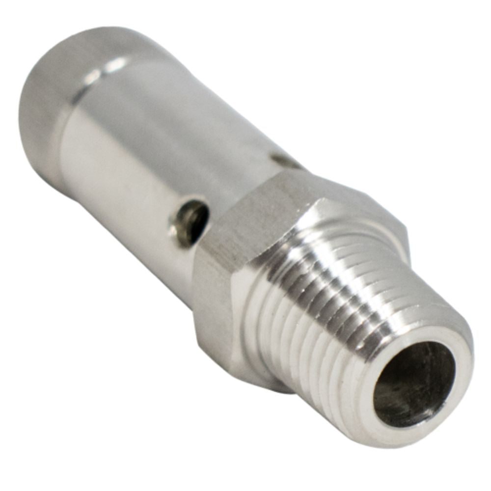 Komos Gas Pressure Relief Valve Adjustable Stainless 1/4 " MPT
