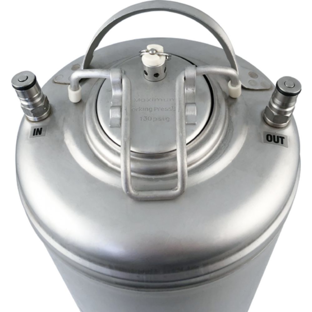 Komos Ball Lock Keg Stainless Steel Corny Keg 5 gal.
