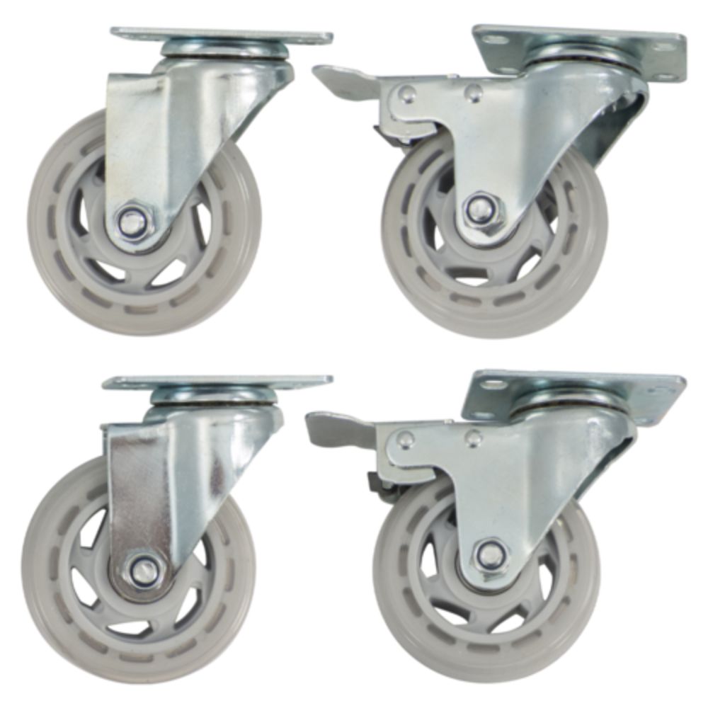 Komos Kegerator Heavy Duty Wheel Upgrade 4 Casters Standard & Deluxe Models