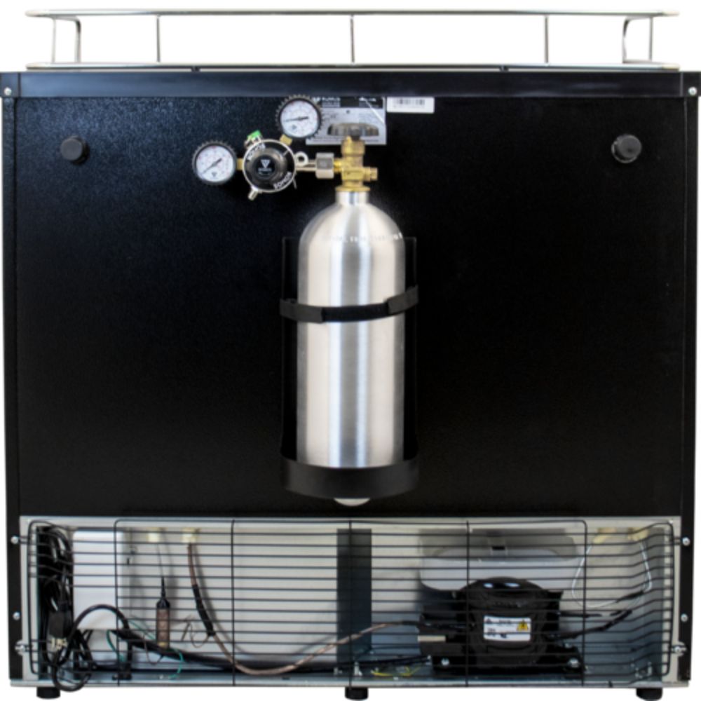 Komos 35-2/5" Double-Wide Freestanding Kegerator