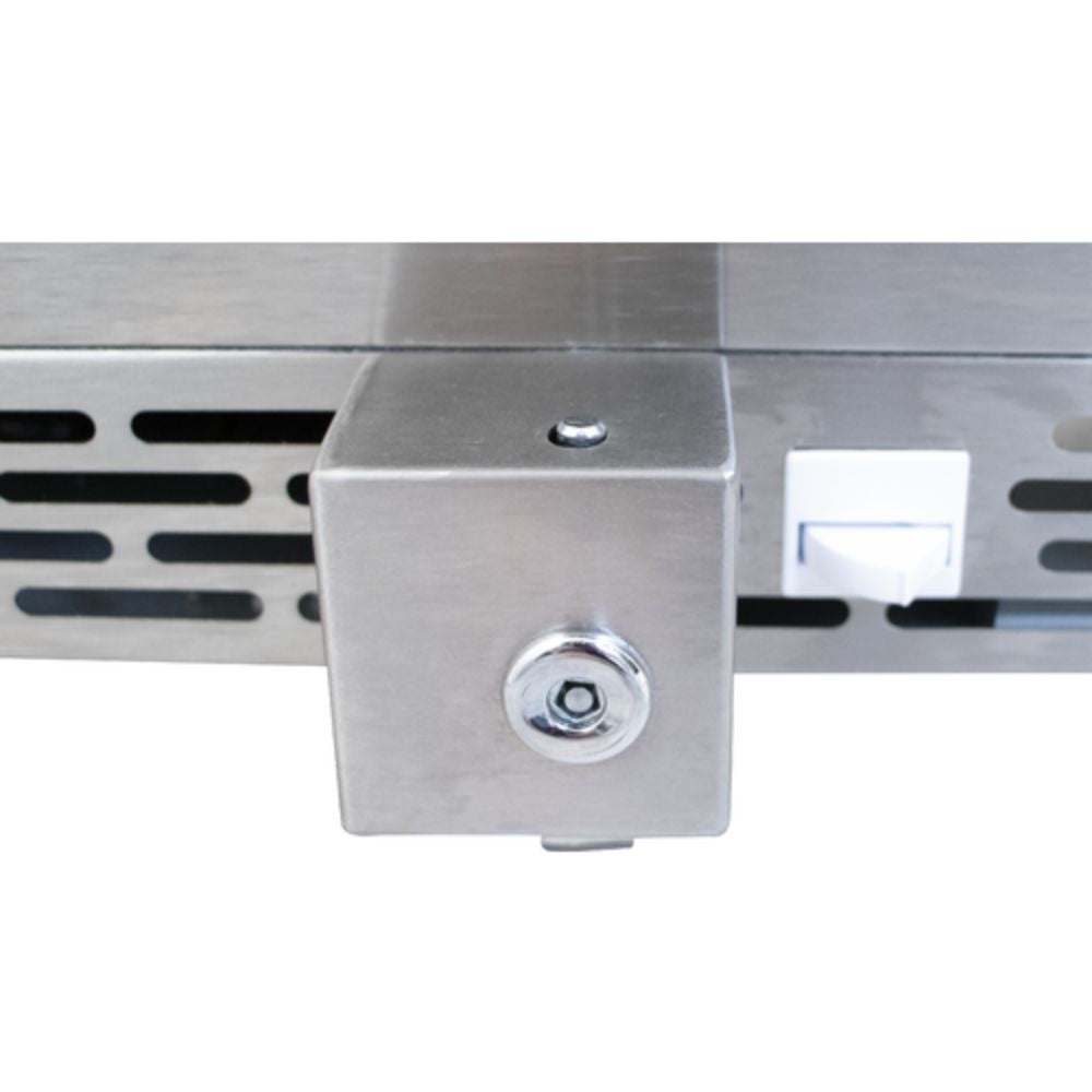 Komos 24" Built-In Outdoor Kegerator with Stainless Steel Interior and Exterior