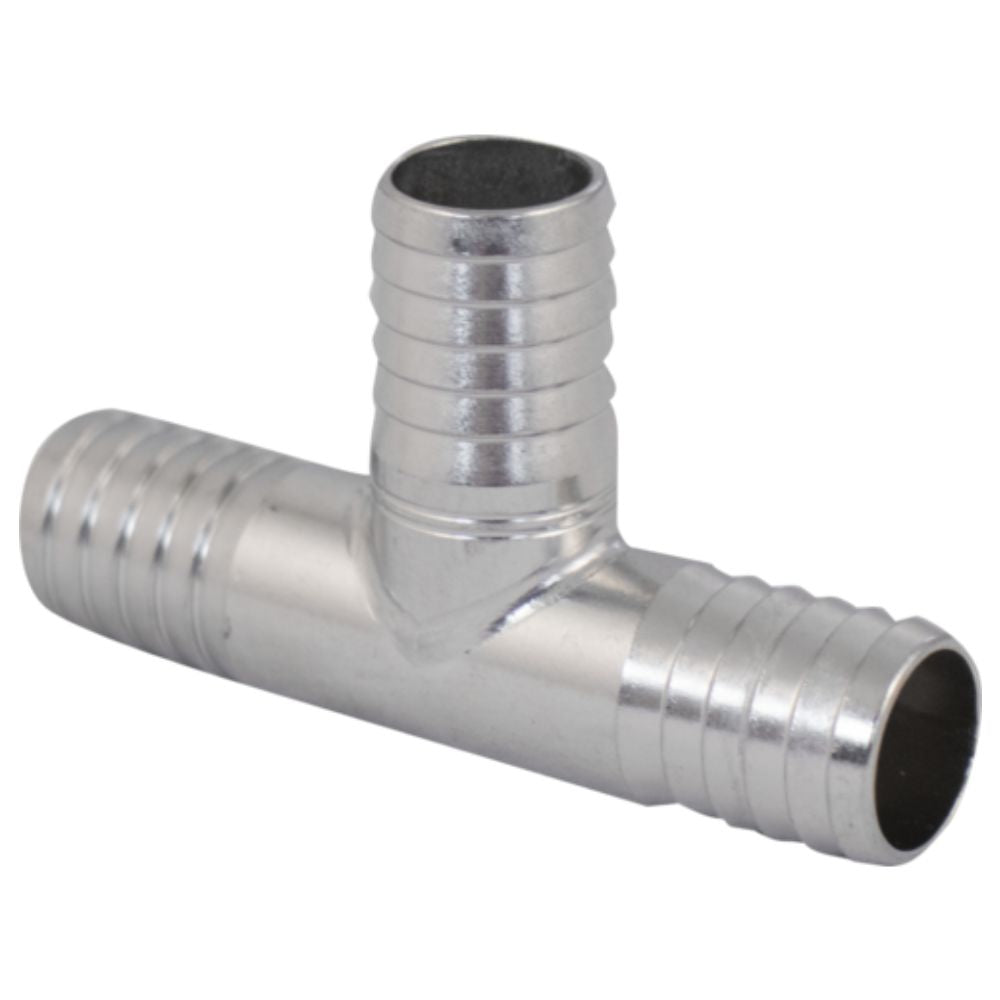 Komos Stainless Steel Tee 1/2 in. Barbs