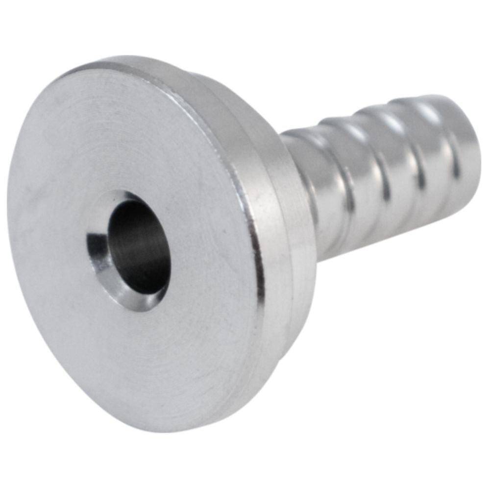 Komos Tailpiece Hex Nut And Gasket Set Stainless 1/4 " Barb