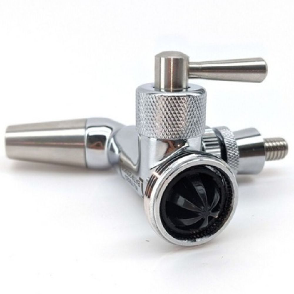 KegLand NukaTap Stainless Steel Beer Faucet  Flow Control Gen 2  Forward Sealing