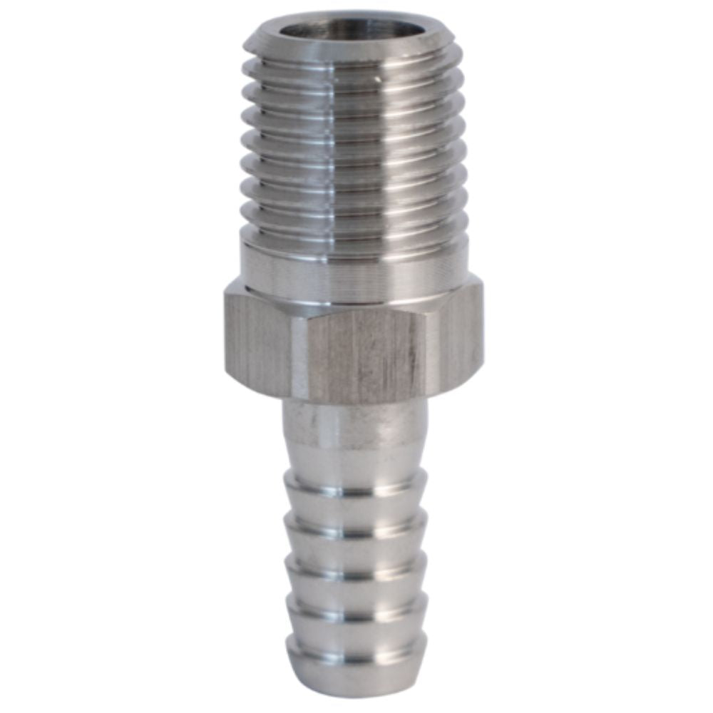 Komos Stainless Barb 1/4 " MPT x 5/16 " Barb 2-Pack