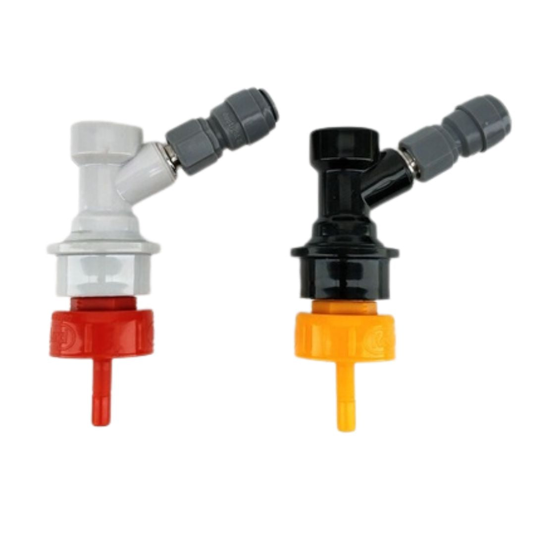 KegLand Carbonation and Line Cleaning Ball Lock Quick Disconnect (QD) Cap - Red Plastic