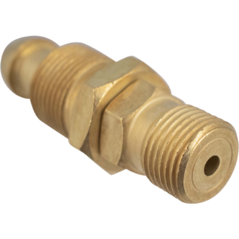Komos CO2 Regulator to Nitrogen or Argon Tank Adapter CGA320 Male Thread by CGA580 Male Thread