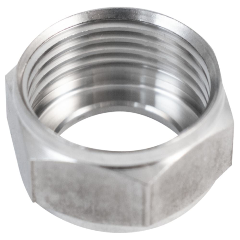 Komos Tailpiece Hex Nut And Gasket Set Stainless 1/4 " Barb