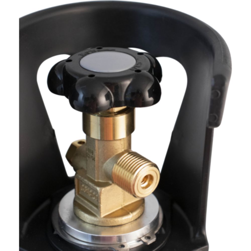 Komos 10 lb CO2 Tank Premium Aluminum New CGA320 Valve US DOT Approved