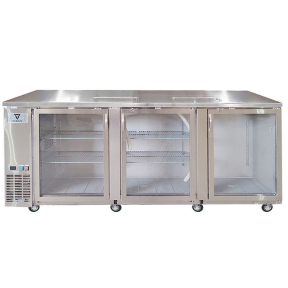 Komos Olympus Deluxe 90-7/8" Freestanding Kegerator