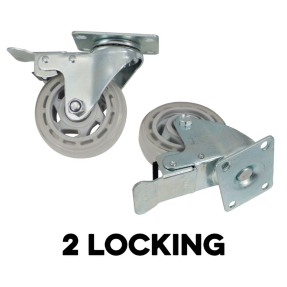 Komos Kegerator Heavy Duty Wheel Upgrade 4 Casters Standard & Deluxe Models