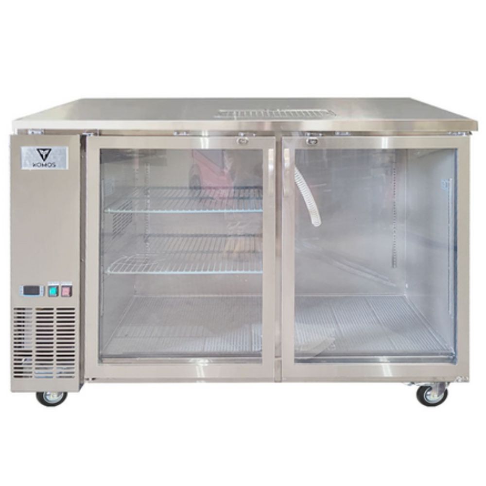 Komos Olympus Deluxe 58-7/8" Double-Wide Freestanding Kegerator