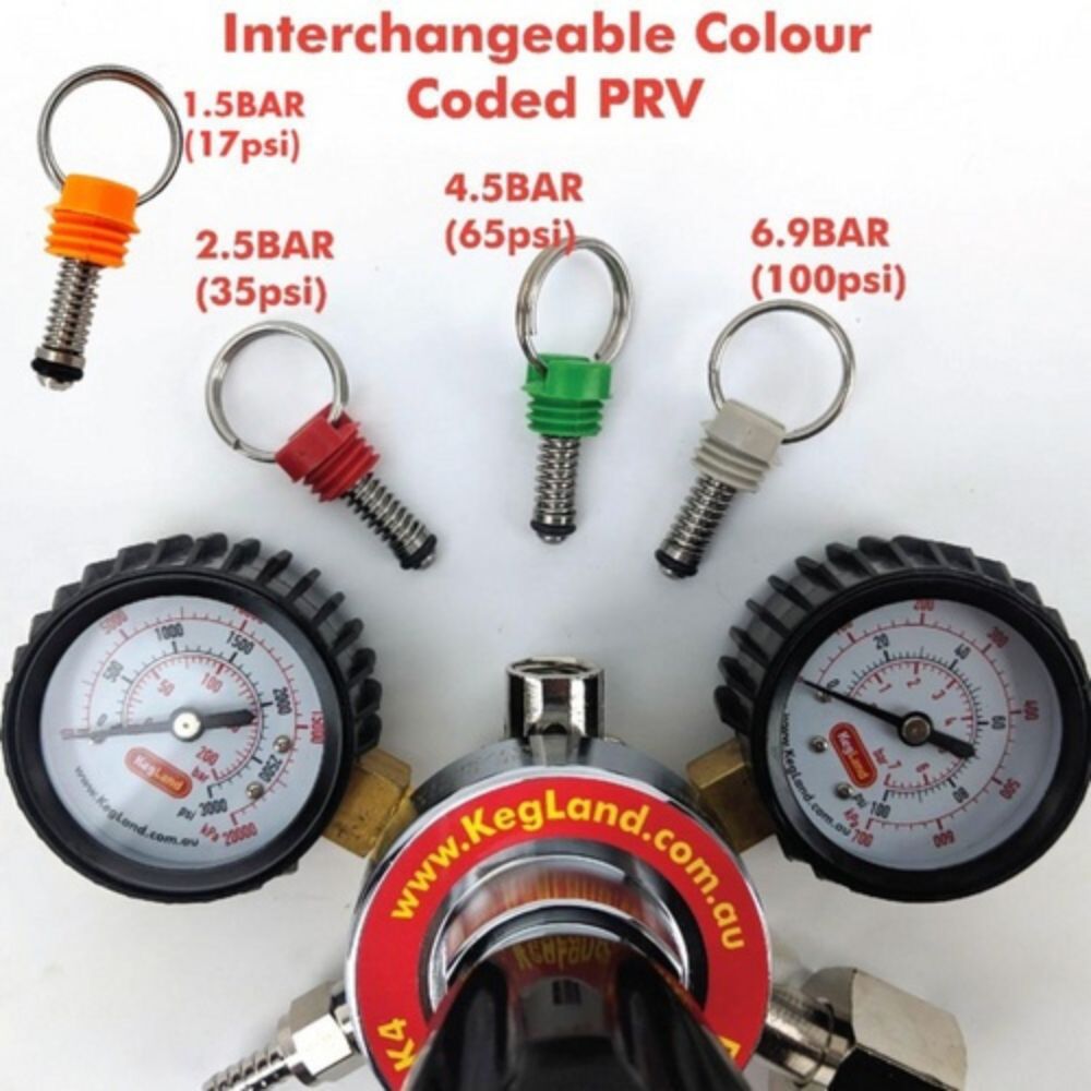 FermZilla Replacement PRV Pull Ring Pressure Relief Valve Yellow 17 PSI
