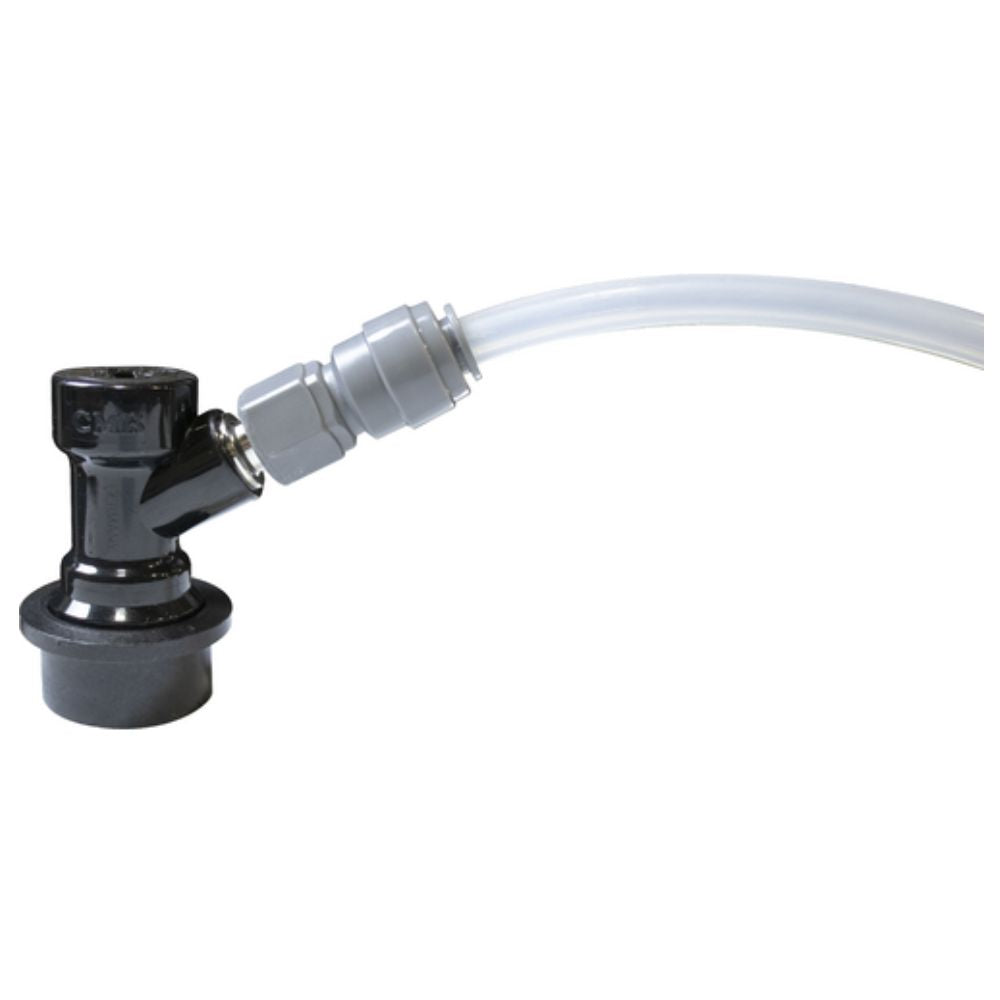 KegLand Duotight Push-In Fitting - 8 mm (5/16 ") x 1/4 " Flare