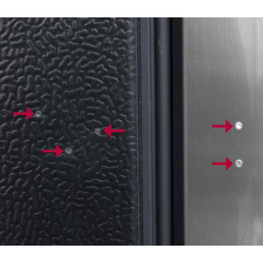 Komos Stainless Steel Door Latch for Double-Wide Kegerator