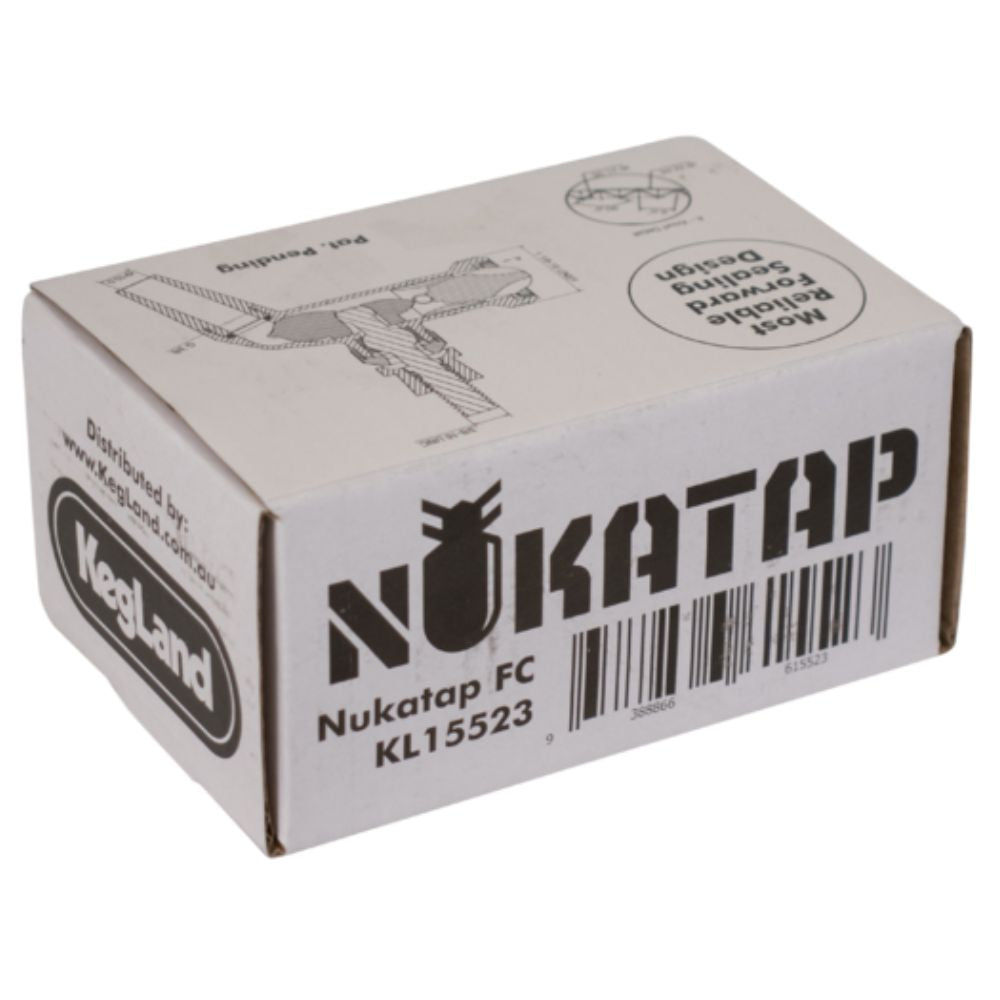 KegLand NukaTap Stainless Steel Beer Faucet  Flow Control Gen 2  Forward Sealing