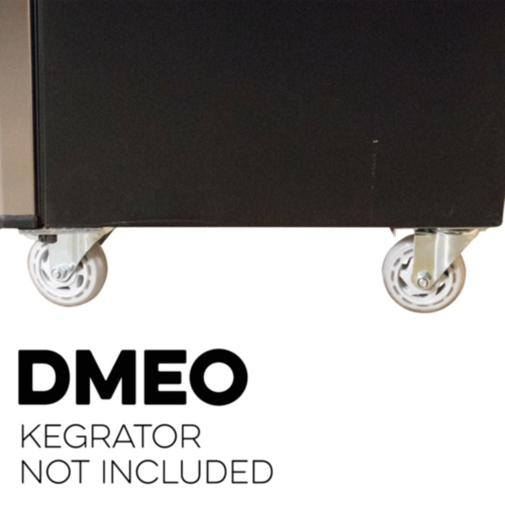 Komos Kegerator Heavy Duty Wheel Upgrade 4 Casters Standard & Deluxe Models