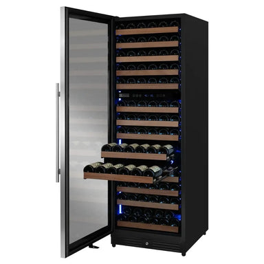 Photo of a Fully Stocked Silver VSW15471D-2 Wine Cooler