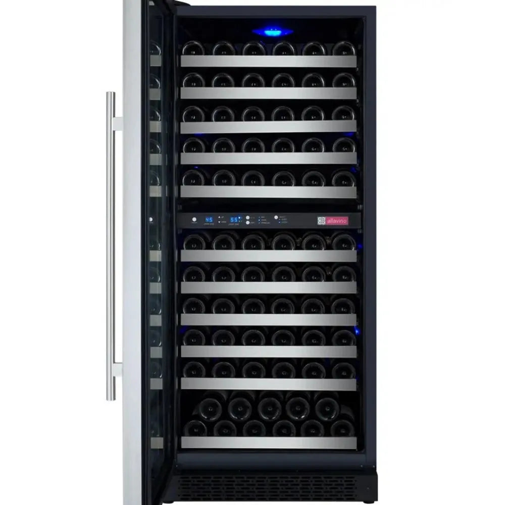 Photo of Allavino 121 Bottle Wine Cooler Fully Stocked