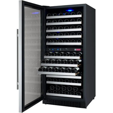 Photo of FlexCount II Tru-Vino 121 Bottle Wine Cooler Roll Gliding Shelves
