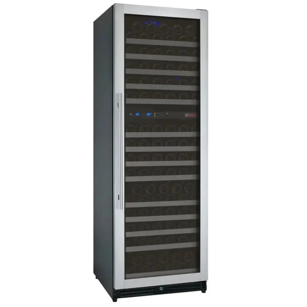 Image of Allavino VSWR172-2 Wine Refrigerator With Stainless Frame and Right Hinge