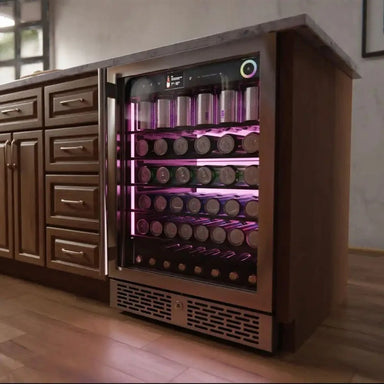 Vinotemp VTBC117EVGSS Beverage Center Undercounter Installation Preview Image