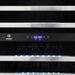 Close Up Picture of EL-142SDST Wine Cooler Digital Temp Control Display