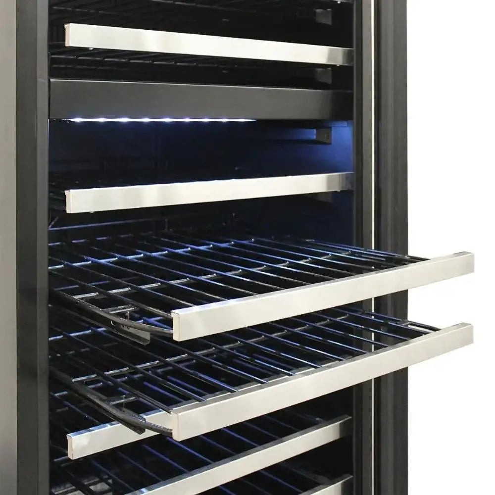 Vinotemp Butler Series 155 Bottle Wine Cooler Empty Shelves Photo