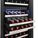 Photo of Vinotemp EL-142TSST Wine Refrigerator Shelves Full of Bottles
