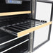 Vinotemp EL-24THWB Connoisseur Series Wine and Beverage Fridge Empty Shelf Photo