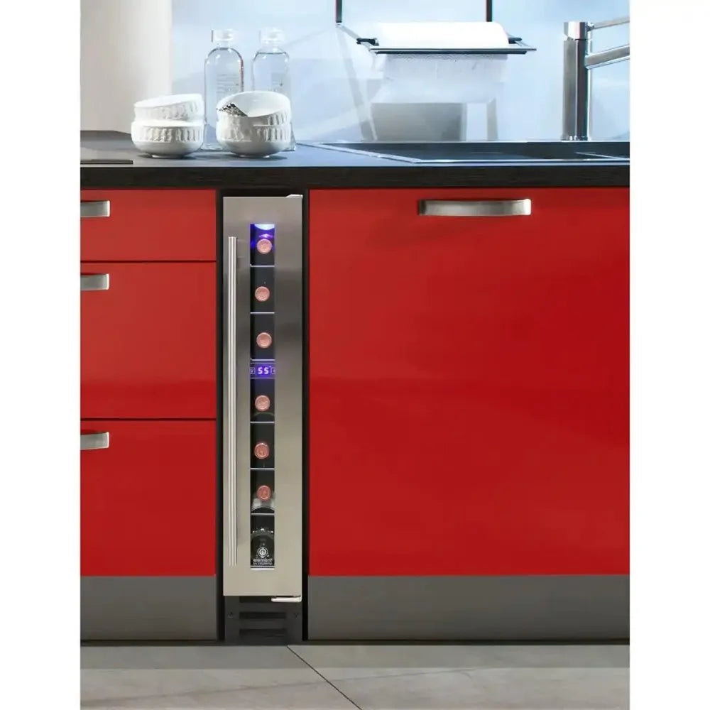 Vinotemp EL-7TSST Wine Refrigerator Kitchen Installation Photo