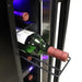 Photo of Vinotemp EL-7TSST Wine Fridge Rack Holding a Bottle