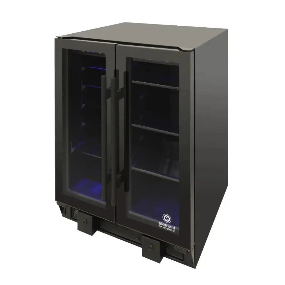 Front Angle Photo of Vinotemp EL-BWC102-02 Wine and Beverage Fridge
