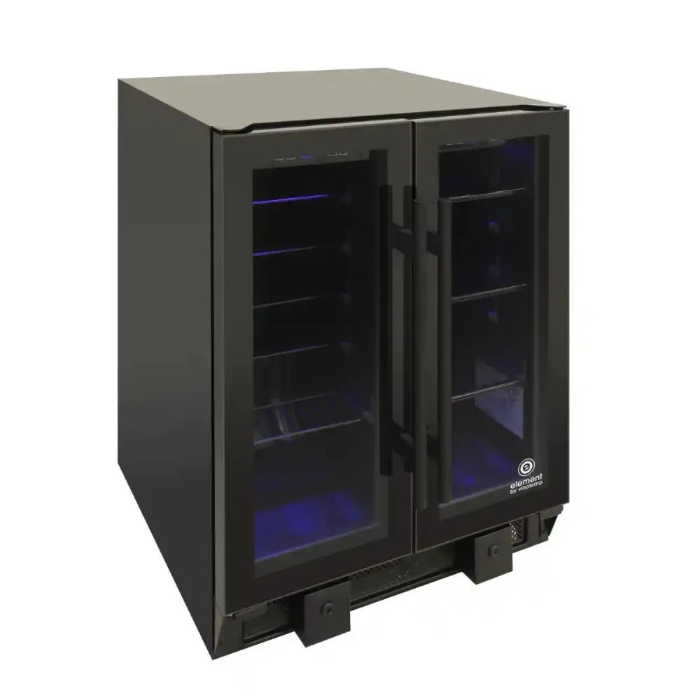 Front Angle Photo of Vinotemp EL-BWC102-02 Wine and Beverage Refrigerator