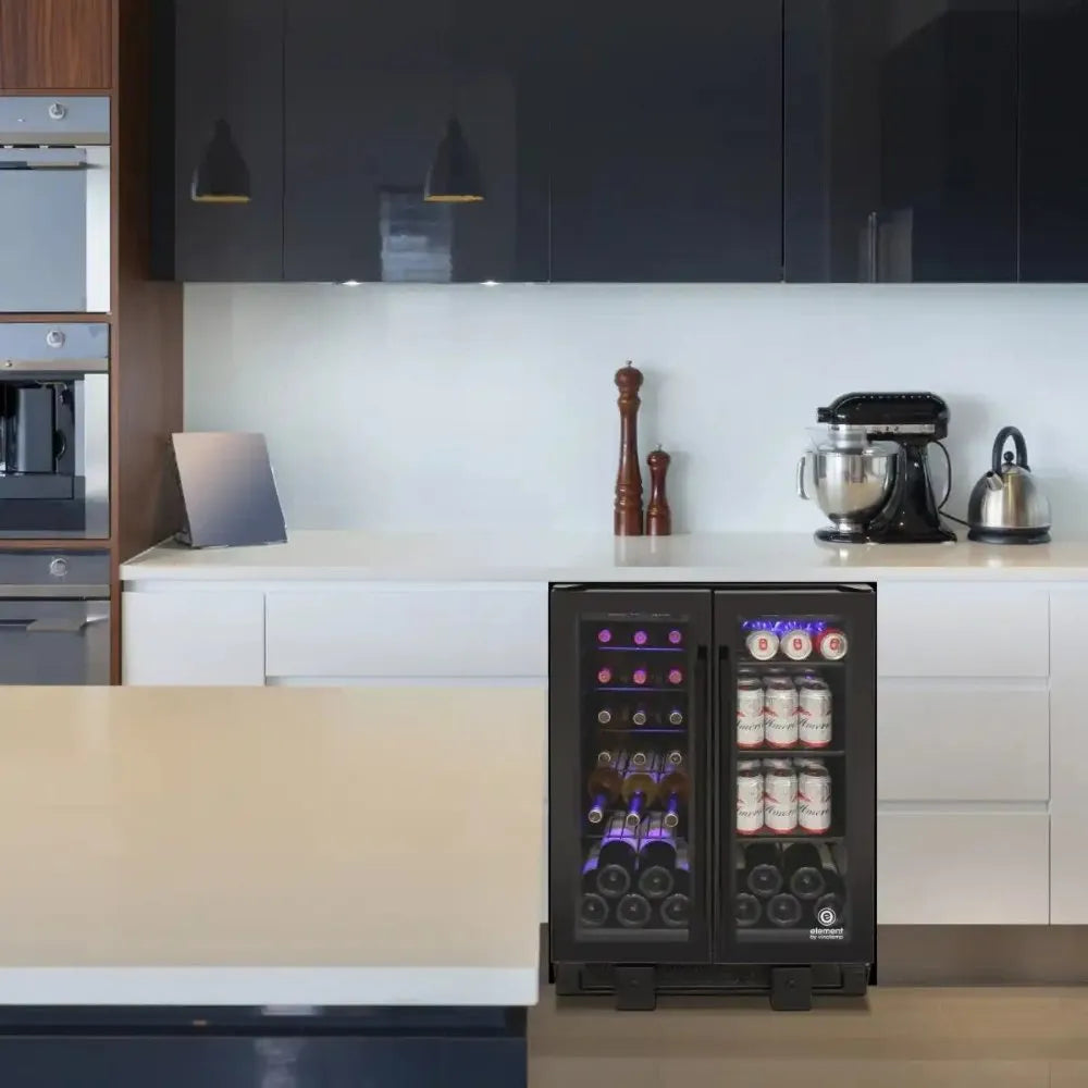 Built-in Vinotemp EL-BWC102-02 Wine and Beverage Refrigerator Photo