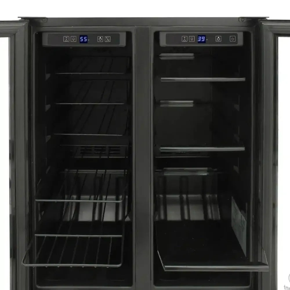 Vinotemp EL-BWC102-02 Wine and Beverage Cooler Empty Racks Photo
