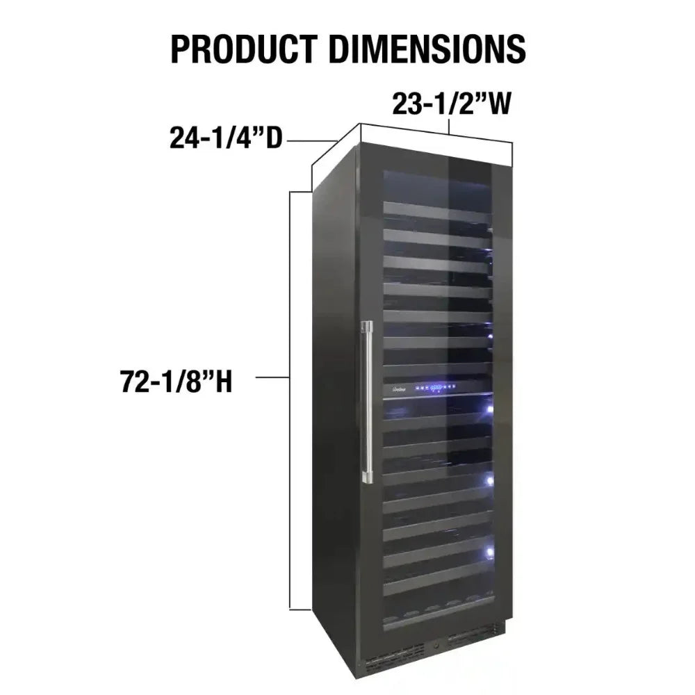 Vinotemp VT-24PR125 Dimensions Diagram