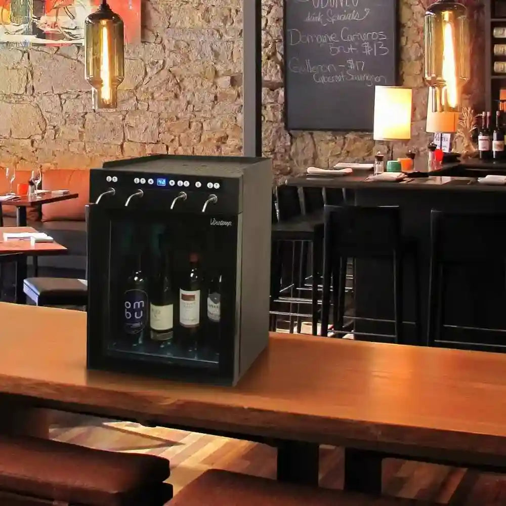 Vinotemp Wine Dispenser Bar Set Up Preview