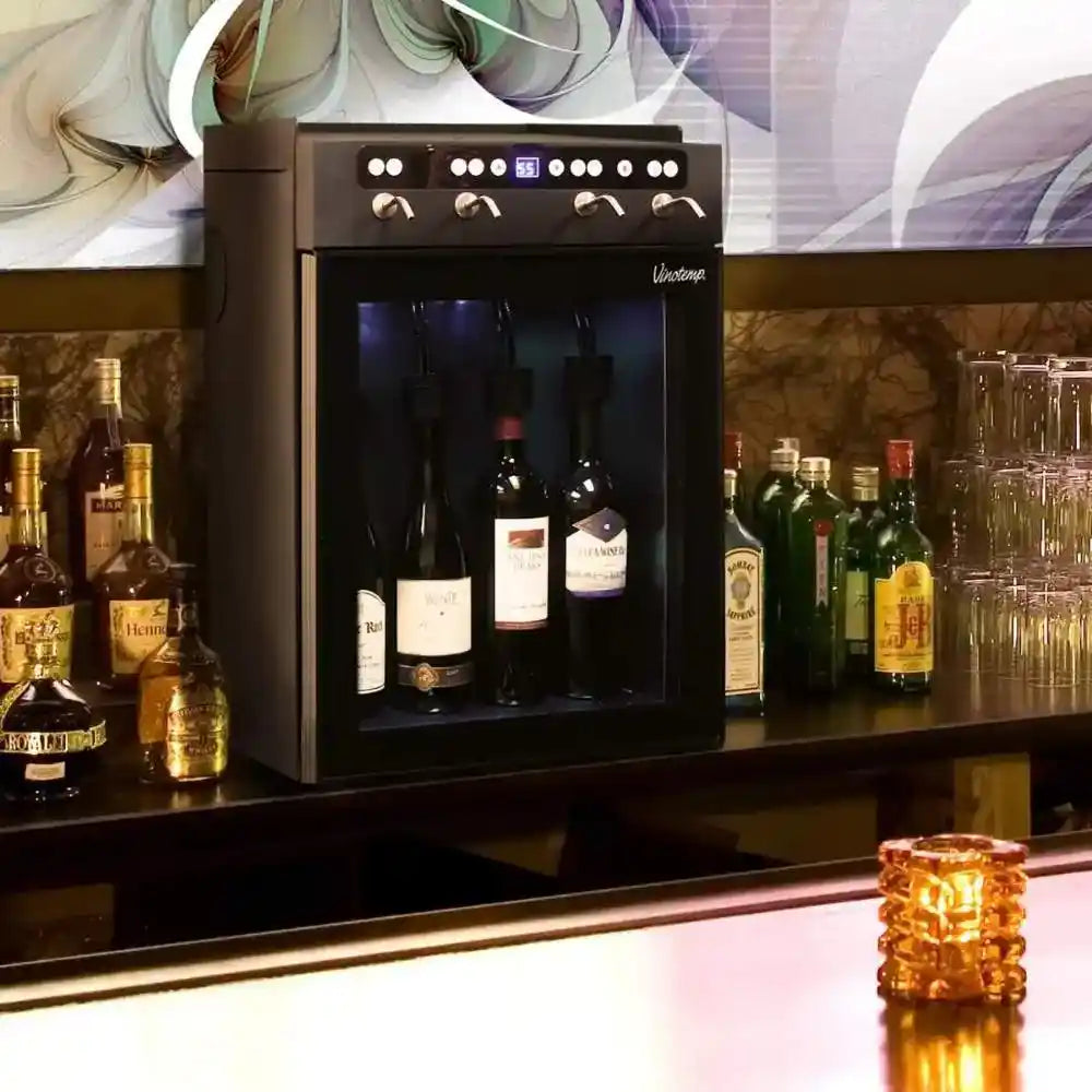 Vinotemp Wine Dispenser Bar Set Up Preview