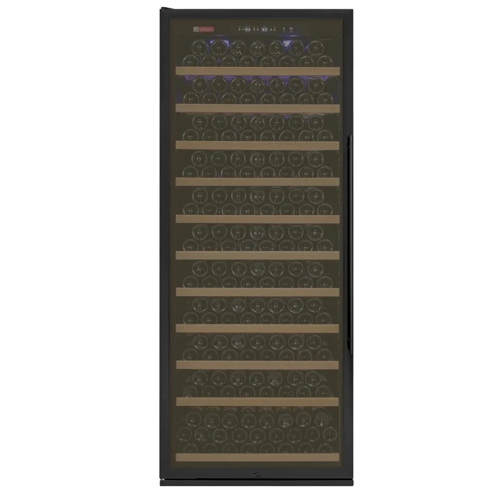 Front View Photo of YHWR305 Wine Cooler With Black Frame and Left Hinge
