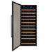Full Interior Preview of Allavino YHWR305 Wine Cooler With Black Frame and Left Hinge