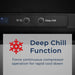Deep Chill button on the Kegco K309 Single Tap Kegerator forcing continuous compressor run for fast cooling