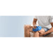 Man using an ice pack on his knee showing comforting cold relief with the Kismile Z5815NH Nugget Ice Maker